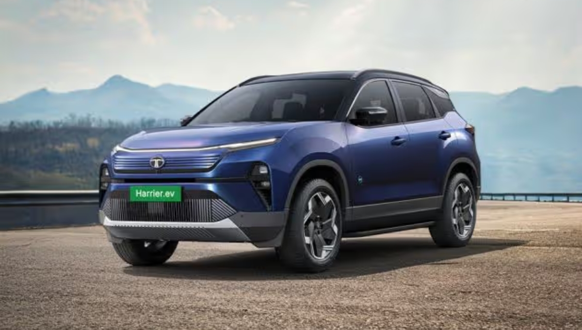 Tata Harrier EV: 65kWh Battery, Terrain Modes and 502L Boot Premium SUV Power Meets Style