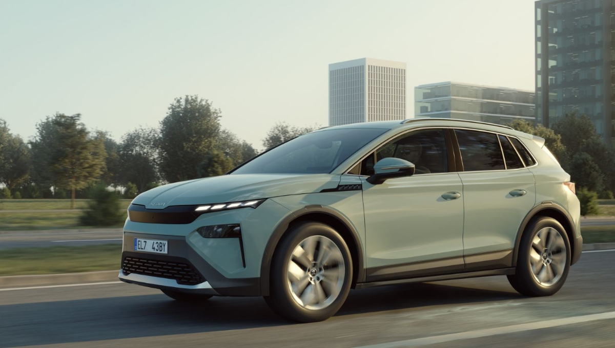 Skoda Elroq Electric SUV: 370km Range,167.67bhp Power, Packed with Smart Features Expected Price Revealed